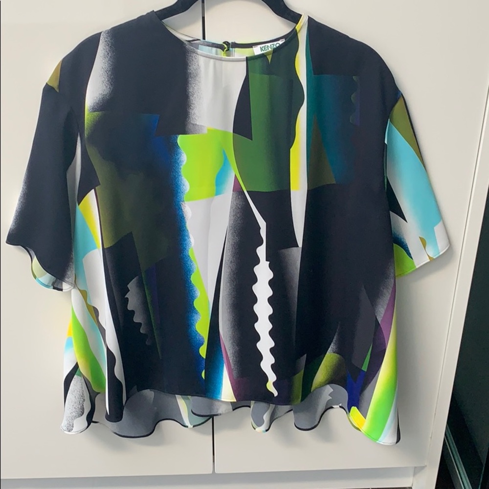 Kenzo Paris Hi-Lo Top